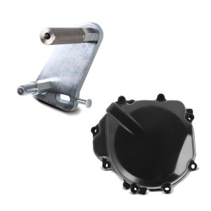 Set: Adapterplatte für ConStands Power Suzuki GSX-R 600/ 750 04-05 + Lichtmaschinendeckel für Suzuki GSX-R 600/ 750 04-05 Limadeckel Motordeckel_1
