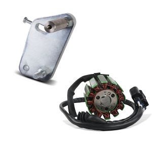 Set: Adapterplatte für ConStands Power Yamaha FZ1/Fazer 06-15 + Lichtmaschine Stator für Yamaha FZ1 / Fazer 06-15 Alternator Zaddox_1