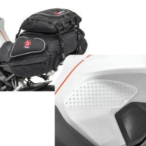 Set: Hecktaschen Set BMW S 1000 R / RR / XR Bagtecs X50 und X52 + Seiten Tankpad Grip Pad M für BMW S 1000 R / RR / XR_1