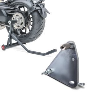 Set: Einarmständer Triumph Speed Triple RS 18-20 Montageständer ConStands Single-Racing schwarz matt + Adapterplatte für ConStands Power Triumph Speed Triple /R/ S 11-20_1