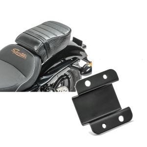 Set: Sozius Sitz mit Polsterung für Harley Sportster Forty-Eight 48/ 883 Iron Craftride + Satteltaschenhalter Schwinge für Harley Sportster Forty-Eight 48 10-20 Craftride_1