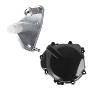 Set: Adapterplatte für ConStands Power Suzuki GSR 750 11-16 + Lichtmaschinendeckel für Suzuki GSR 600/ 750 06-16 Limadeckel Motordeckel_1