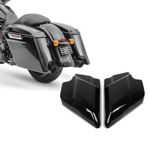 Set: Seitenkoffer Stretched für Harley Davidson CVO Street Glide (FLHXSE) 14-21 Craftride + Seitenverkleidung Set für Harley CVO Street Glide 11-21 Craftride schwarz_1