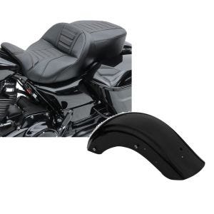 Set: Sitzbank für Harley Street Glide Special 15-21 Craftride TG3 in schwarz + Heckfender II für Harley Street Glide Special 15-21 Kotflügel hinten Craftride schwarz_1