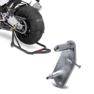 Set: Reifenwärmer Set für Yamaha YZF-R6 YZF-R1 ConStands Laguna Seca 60-80°C schwarz + Adapterplatte für ConStands Power Yamaha YZF-R1 98-03_1