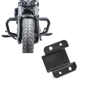 Set: Sturzbügel Mustache II für Harley Davidson Sportster Forty-Eight 48 10-20 Schutzbügel schwarz Craftride + Satteltaschenhalter Schwinge für Harley Sportster Forty-Eight 48 10-20 Craftride_1