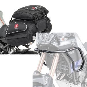 Set: Hecktaschen Set Yamaha Tenere 700 Bagtecs X50 und X52 + Verkleidungsschutzbügel für Yamaha Tenere 700 19-21 Motoguard Tank-Sturzbügel oben_1