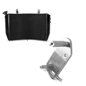 Set: Wasserkühler für Yamaha YZF-R1 04-06 Radiator Kühler + Adapterplatte für ConStands Power Yamaha YZF-R1 04-06_1