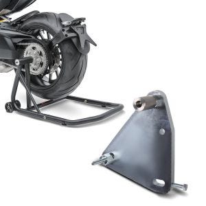 Set: Einarmständer Triumph Speed Triple / R 97-20 Montageständer ConStands Single-Classic schwarz matt + Adapterplatte für ConStands Power Triumph Speed Triple /R/ S 11-20_1