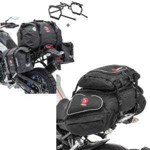 Set: Satteltaschen Set WP8 für Yamaha Tenere 700 19-21 mit Hecktasche und Kofferträger Bagtecs + Hecktaschen Set Yamaha Tenere 700 Bagtecs X50 und X52_1