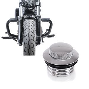 Set: Sturzbügel Mustache II für Harley Davidson Sportster Forty-Eight 48 10-20 Schutzbügel schwarz Craftride + Tankdeckel Pop-Up für Harley-Davidson Sportster Forty-Eight 48 10-20 chrom Craftride_1