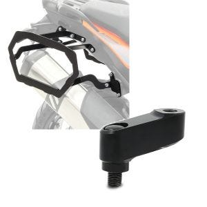 Set: Kofferträger für KTM 1290 Super Adventure R / S 17-20 Bagtecs SLP für Alukoffer und Satteltaschen + Spiegelverlängerung KTM 1290 Super Adventure S 17-18 Tourtecs Paar 40mm schwarz_1