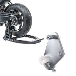 Set: Einarm Montageständer hinten für Honda CB 1000 R 08-16 Constands SC1 Alu Motorradständer schwarz + Adapterplatte für ConStands Power Honda CB 1000 R 08-16_1