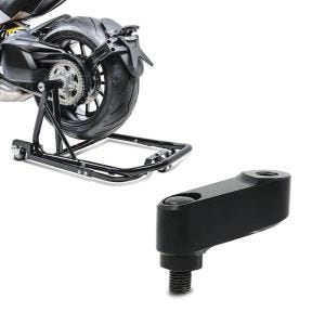 Set: Rangierhilfe Honda CB 1000 R 08-16 Montageständer ConStands Single Mover Schwarz + Spiegelverlängerung Honda CB 1000 R 08-16 Tourtecs Paar 40mm schwarz_1