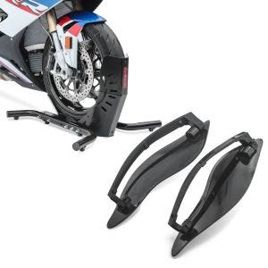 Set: Motorradständer Harley Street Glide Special Motorradwippe ConStands Easy-Evo + Seitlicher Windabweiser für Harley-Davidson Touring 14-21 schwarz Craftride_1