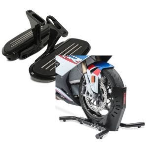 Set: Beifahrer Trittbretter + Halter CF2B für Harley Street Glide Special 15-21 Craftride + Motorradständer Harley Street Glide Special Motorradwippe ConStands Easy-Evo_1