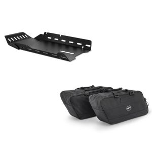 Set: Motorschutz Honda Goldwing GL 1800 01-16 Unterbodenschutz Spoiler Craftride + Koffer Innentaschen für Honda Gold Wing 1800 BG1 Craftride Paar_1