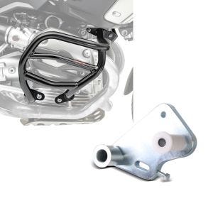 Set: Sturzbügel XL für BMW R 1200 GS 04-12 Motoguard Schutzbügel + Adapterplatte für ConStands Power BMW R 1200 GS 04-12_1