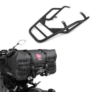 Set: Gepäckträger für BMW R NineT / Pure 14-21 Gepäckbrücke Craftride GT1 + Hecktasche für BMW R NineT / Pure / Racer Bagtecs SX70 70Ltr schwarz_1