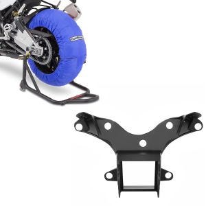 Set: Reifenwärmer Set für Yamaha YZF-R6 YZF-R1 ConStands Laguna Seca 60-80°C blau + Verkleidungshalter für Yamaha YZF-R6 06-07 Verkleidungshalterung_1