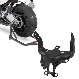 Set: Reifenwärmer Set für Yamaha YZF-R6 YZF-R1 ConStands Laguna Seca 60-80°C schwarz + Verkleidungshalter für Yamaha YZF-R1 09-14 Verkleidungshalterung_1