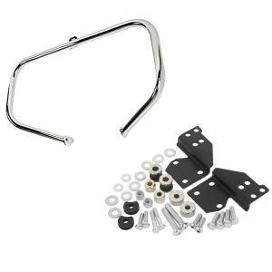 Set: Sturzbügel für Harley Davidson Electra Glide Standard 97-08 Craftride TR1 chrom + Anbausatz Docking Hardware Kit für Harley Davidson Electra Glide Standard 97-08 Craftride_1