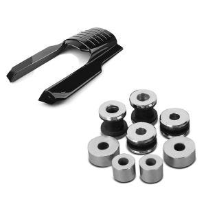 Set: Kotflügelverlängerung hinten für Harley Road King Classic 98-08 Craftride + Anbausatz Docking Hardware Kit für Harley Davidson Touring Modelle 1997-2008 Craftride_1