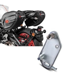 Set: Seitentaschen CRB für Honda CBR 600 RR / 600 F + Adapterplatte für ConStands Power Honda CBR 600 RR 03-06_1