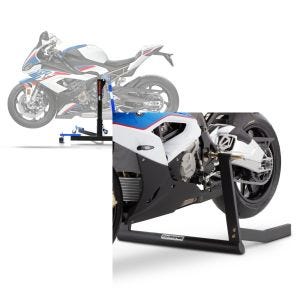 Set: Zentralständer BMW S 1000 RR 19-21 blau Motorradheber ConStands Power-Evo + Zentralständer für BMW S 1000 R / RR / XR ConStands Pro_1