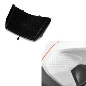 Set: Wasserkühler für Suzuki GSX-R 600 06-16 Radiator Kühler + Seiten Tankpad Grip Pad M für Suzuki GSX-R 750 / 600_1