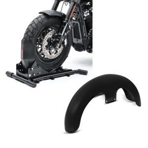 Set: Radwippe für Harley Street Glide / Special Constands Easy Plus Vario einstellbar schwarz + Front-Fender 21" Wrap für Harley Street Glide/ Special unlackiert Craftride_1