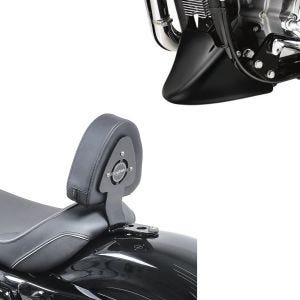 Set: Fahrer Sissybar für Harley Sportster Forty-Eight 48 10-20 Fahrer Rückenlehne Craftride + Bugspoiler für Harley Sportster Forty-Eight 48 10-20 Craftride_1