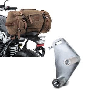 Set: Hecktasche Vintage 25L für BMW R NineT / Pure / Racer braun Craftride + Adapterplatte für ConStands Power BMW R NineT 14-21_1