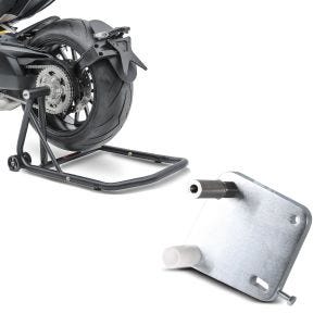 Set: Einarmständer Ducati 1098 07-08 Montageständer ConStands Single-Classic schwarz matt + Adapterplatte für ConStands Power Ducati 1098 07-08_1