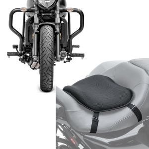 Set: Sturzbügel für Kawasaki Vulcan S / Cafe 15-21 Motor Schutzbügel Craftride + Gel Sitzkissen Kawasaki Vulcan S / Café Komfortkissen L Tourtecs schwarz_1