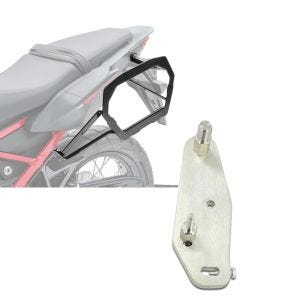Set: Kofferträger für Honda Africa Twin 1100 20-21 Bagtecs SLP für Alukoffer und Satteltaschen + Adapterplatte für ConStands Power Honda Africa Twin Adventure Sports 1100 20-21_1