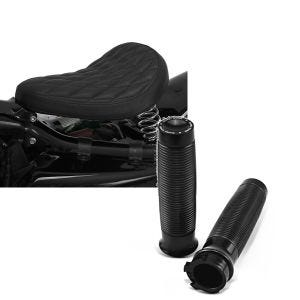 Set: Solo Federsattel für Honda Shadow VT 750 / 600 C BR11 Craftride + Lenkergriffe für Honda Shadow VT 750 / 600 C Craftride HC1_1