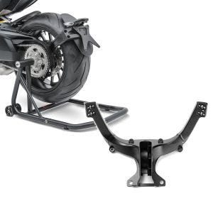 Set: Einarmständer Ducati 848 / Evo 08-13 Montageständer ConStands Single-Classic schwarz matt + Verkleidungshalter für Ducati 1198 / 1098 / 848 / Evo Verkleidungshalterung_1