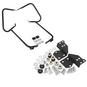 Set: Kofferträger für Harley Electra Glide Standard 97-08 Schutzbügel schwarz Craftride + Anbausatz Docking Hardware Kit für Harley Davidson Electra Glide Standard 97-08 Craftride_1