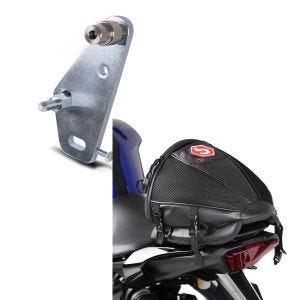 Set: Adapterplatte für ConStands Power Aprilia Tuono V4 R 11-14 + Hecktasche Aprilia Tuono V4 R / 1100 RR / Factory / Shiver 750 / 900 Bagtecs Race schwarz_1