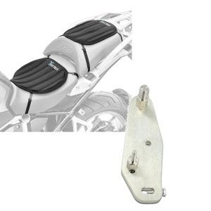 Set: Set SG4 Gel Sitzkissen Größe M und S Sitzauflage Neopren für BMW F 900 R / XR Tourtecs + Adapterplatte für ConStands Power BMW F 900 R / F 900 XR 20-21_1