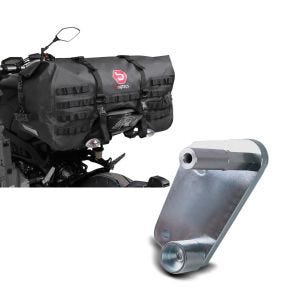 Set: Hecktasche für Honda Hornet 600 Bagtecs SX70 70Ltr schwarz + Adapterplatte für ConStands Power Honda Hornet 600 07-13_1