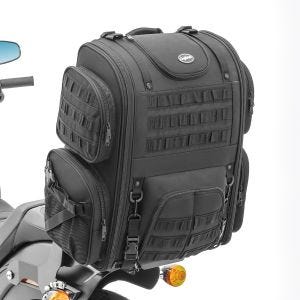 Sissybar Tasche passend für Chopper / Custombike Special Craftride M57 Hecktasche 57-60L CB45341 DPLC