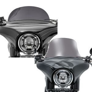 Sett: Frontrute egnet for Harley Davidson Sport Glide 18-24 Craftride M frontrute mørk tonet + Frontrute egnet for Harley Davidson Sport Glide 18-24 Craftride L frontrute røykgrå