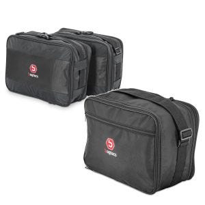 Sett: Vario koffert innervesker egnet for BMW F 800 GS / Adventure 08-17 koffertvesker Bagtecs MV1 + innerbag toppveske Vario egnet for BMW F 800 GS / Adventure 08-17 Bagtecs MV3