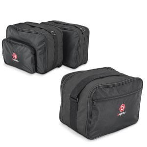 Sett: Vario koffert innervesker egnet for BMW F 800 GS 2024 koffertvesker Bagtecs MV1 + innerveske toppkoffert Vario egnet for BMW F 800 GS 2024 Bagtecs MV3
