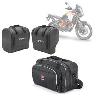 Innervesker som passer for originalt koffertsett + toppveske som passer til KTM 1290 Super Adventure R/S