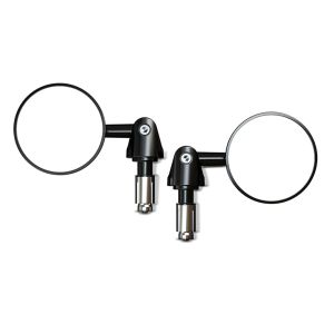 Supermoto speil egnet for Kawasaki Z 1000 / SX bakspeil Craftride LM4 svart underarmspeil DPLT
