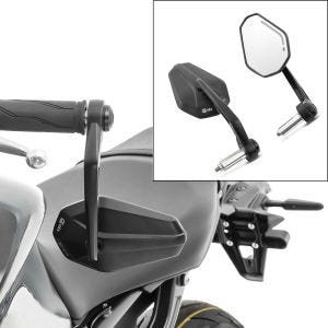 Motorsykkel Bar endespeil ECE / bakspeil Zaddox SP6 par DPL44