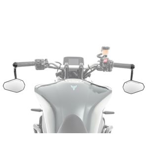 Motorsykkel Bar endespeil ECE / bakspeil Zaddox SP6 par DPL39